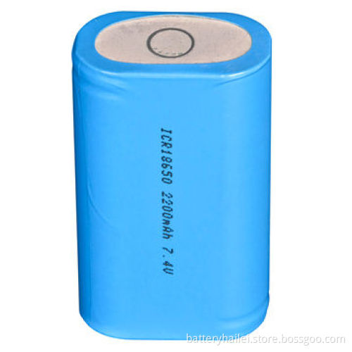 Rechargeable Li-ion Battery Pack with 2,200mAh Capacity and 7.4V Voltage